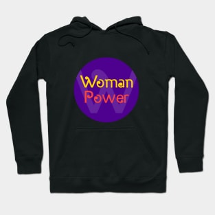 WOMAN POWER CIRCLE Hoodie